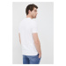 Tričko Karl Lagerfeld pánske,biela farba,s nášivkou,500221.755027