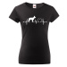 Dámské tričko s potlačou Nemeckého ovčiaka - skvelý darček pre milovníkov psov
