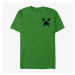 Queens Minecraft - CREEPER POCKET Unisex T-Shirt Kelly Green