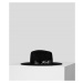 Klobúk Karl Lagerfeld K/Signature Soft Fedora Hat Čierna