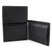 Samsonite Pánská kožená peněženka Flagged 2.0 046 - černá