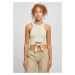 Women's Cropped Knot Top Softseagrass