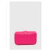 Kožená kabelka Pinko fialová farba, 100061.A0F1