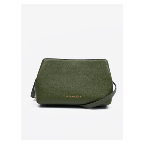 Green Women's Leather Crossbody Handbag Michael Kors - Women