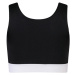 Sf Dievčenské crop top SM236 Black