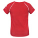 Odlo SUW KID'S TOP CREW NECK S/S ORIGINALS LIGHT Detské tričko, červená, veľkosť