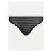 Emporio Armani Underwear Súprava 2 kusov stringových nohavičiek 163333 3F204 00020 Čierna