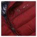 Champion RIPSTOP WOVEN HOODED JACKET Pánska zimná bunda, červená, veľkosť