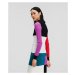 Sveter Karl Lagerfeld Colour Block Turtle Neck Rôznofarebná