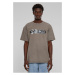 Men's T-Shirt Cagedchrome Acid Heavy Oversize Tee - Beige