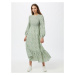 Fashion Union Šaty  zelená / svetlozelená