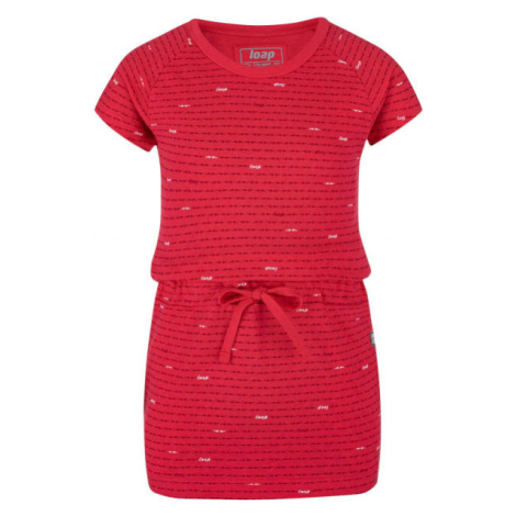 Loap BAULA Dievčenské šaty, červená, veľkosť