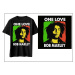 Bob Marley tričko One Love Čierna