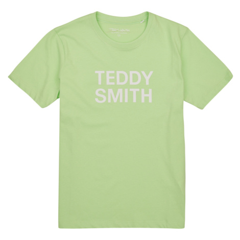 Teddy Smith  TICLASS 3 MC JR  Tričká s krátkym rukávom Zelená