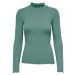 Jacqueline de Yong Dámske tričko JDYFRANSISKA Stretch Fit 15228065 Chinois Green M