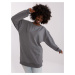 SIVÁ OVERSIZE MIKINA -EM-TU-HS-21-499.21-DARK GREY