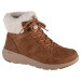 Hnedé dámske zimné členkové topánky Skechers On-The-GO Glacial Ultra - Cozyly 144178-CSNT