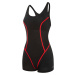 AQUA SPEED Plavky Rita Black/Red Pattern 16