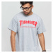 Tričko Thrasher Skate Mag T-Shirt Gray/ Red M