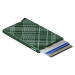 Secrid Cardprotector Laser Tartan Green - Unisex - Doplnok Secrid - Zelené - CLa-Tartan-Green