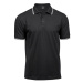 Tee Jays Pánske polo tričko - väčšej veľkosti TJ1407X Black