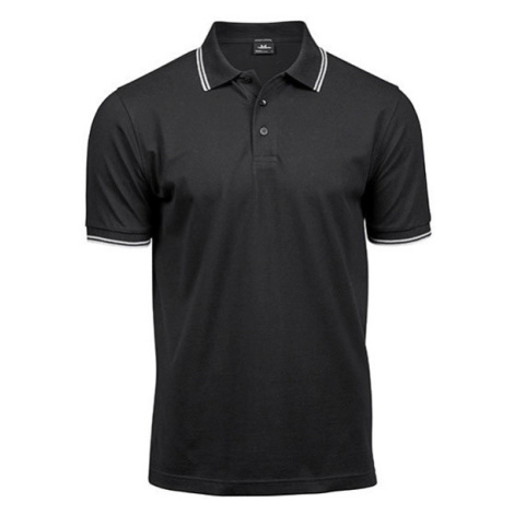 Tee Jays Pánske polo tričko - väčšej veľkosti TJ1407X Black