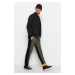 Trendyol Men's Khaki Regular/Normal Fit Paneled Elastic Legs Trousers