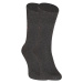2PACK pánske ponožky Tommy Hilfiger vysoké sivé (371111 030)