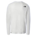 The North Face STANDARD LS TEE Pánske tričko s dlhým rukávom, biela, veľkosť
