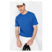 Trendyol Blue 100% Regular/Normal Cut T-Shirt