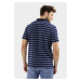 Polokošeľa Camel Active Polo Stripe Indigo