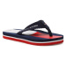 Tommy Hilfiger Žabky Flag Flip Flop T3B8-32919-0058 M Tmavomodrá