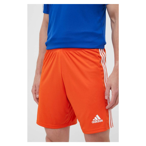 Tréningové šortky adidas Performance Squadra 21 oranžová farba
