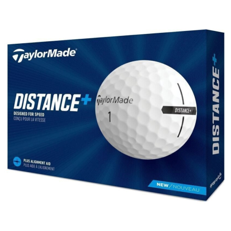 TaylorMade Distance+ White Standard Golfové lopty