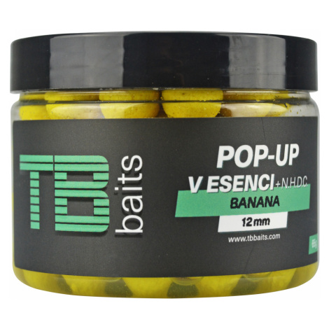 Tb baits plávajúce boilie pop-up banana + nhdc 65 g-16 mm