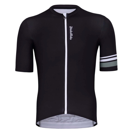 HOLOKOLO Cyklistický dres s krátkym rukávom - CONTENT ELITE - čierna