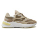 Calvin Klein Sneakersy Runner Lace Up Mesh Mix HW0HW01904 Hnedá