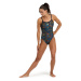 Arena slow motion swimsuit xcross back black/turquoise/multi xl - uk38