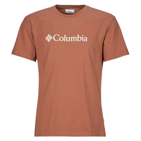 Columbia  CSC Basic Logo Tee  Tričká s krátkym rukávom Hnedá