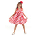 Mushi Polka Dot Frilly Girl's Dress