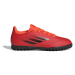 Juniorské futbalové kopačky turfy ADIDAS X Speedflow .4 JR TF red core black solar red