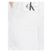 Calvin Klein Jeans Džínsové šortky J20J218808 Biela Straight Fit
