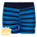 Chlapčenské plavky COLOR KIDS Swim trunks AOP-cyan blue