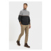 Sveter Camel Active Knitted Rollneck Cold Grey Melange