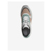 Béžovo-šedé dámske semišové topánky Geox Runntix