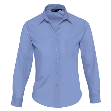 SOĽS Executive Dámska košeľa SL16060 Mid blue