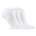 Ponožky Craft Core Dry Footies 3-Pack White