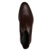 Vasky Chelsea Dark Brown - Dámske kožené chelsea topánky tmavo hnedé