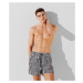 Plavky Karl Lagerfeld Stripe Aop Short Boardshorts Stripe Aop Black