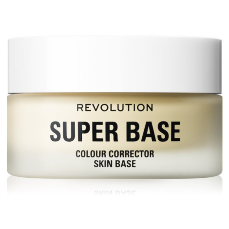 Makeup Revolution Super Base ľahko zafarbená podkladová báza odtieň Green